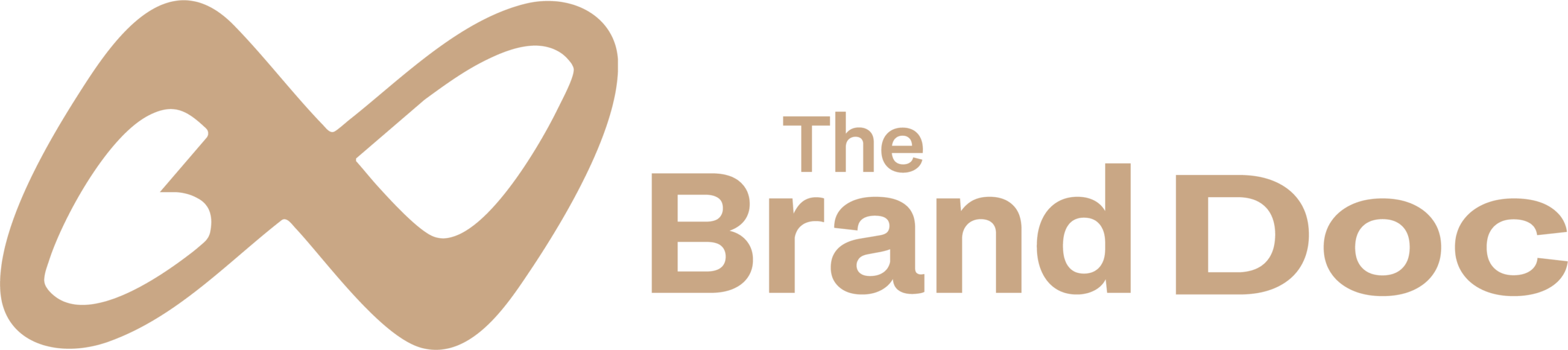 The Brand Docs gold emblem